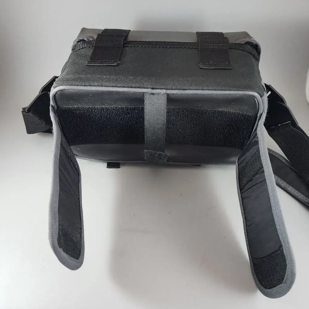 Multi-Function Camera Utility Bag w/Buckle Straps, Handle, Shoulder Strap 9x5x4